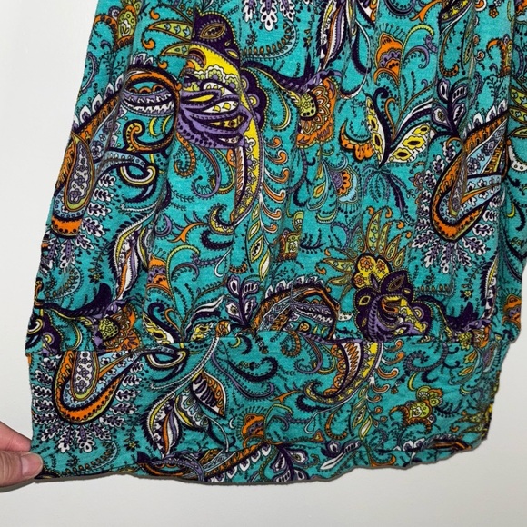 Twentyone Green Blue Halter Tank Top - Picture 2 of 4